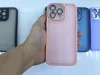 Semi-transparent matte two-in-one phone case details Picture